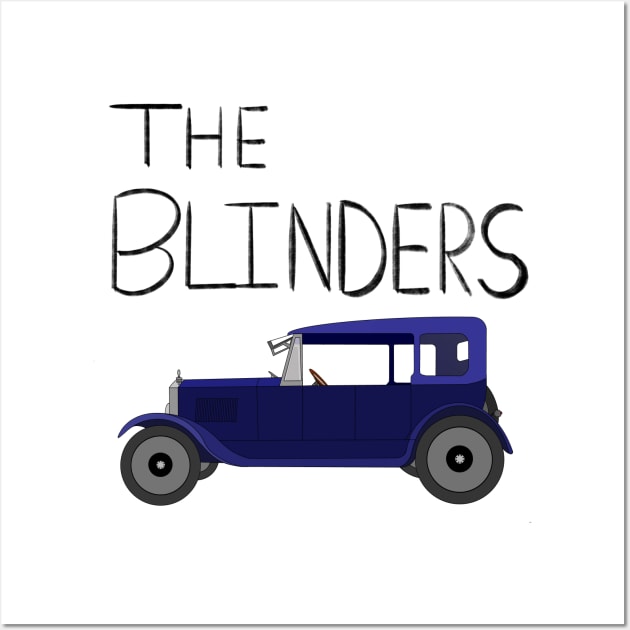 The Blinders - Old Fashioned Car #2 Wall Art by Cool Duck's Tees